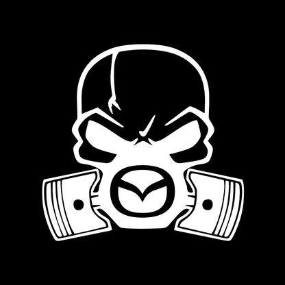 Sticker - MAZDA SKULL