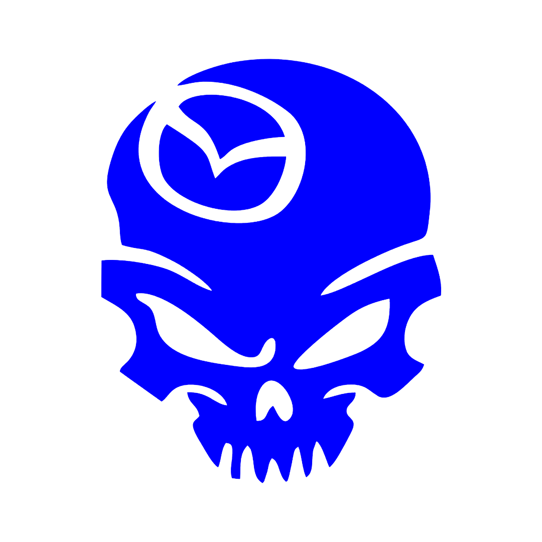 Sticker - MAZDA SKULL 2
