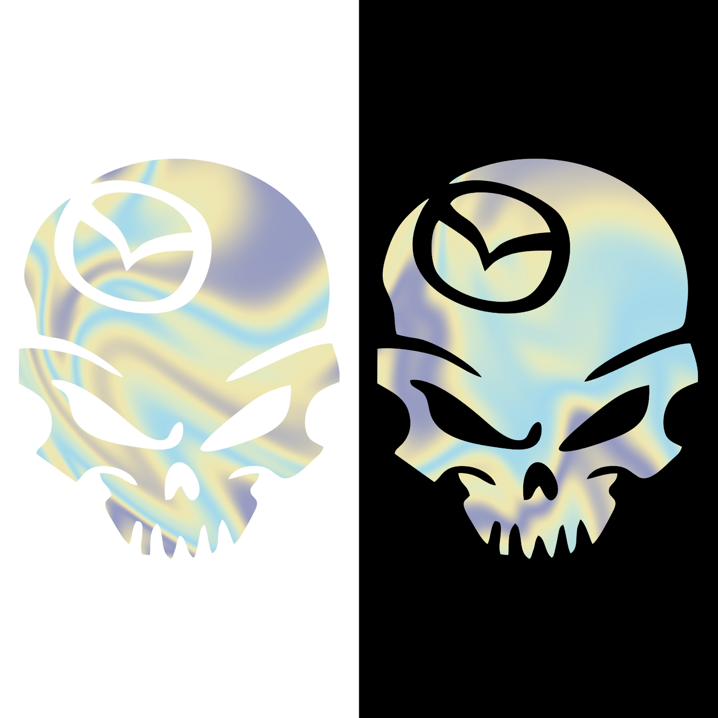 Sticker - MAZDA SKULL 2