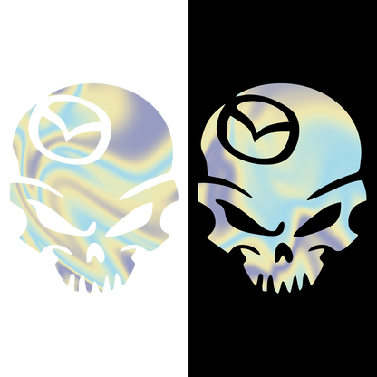 Sticker - MAZDA SKULL 2