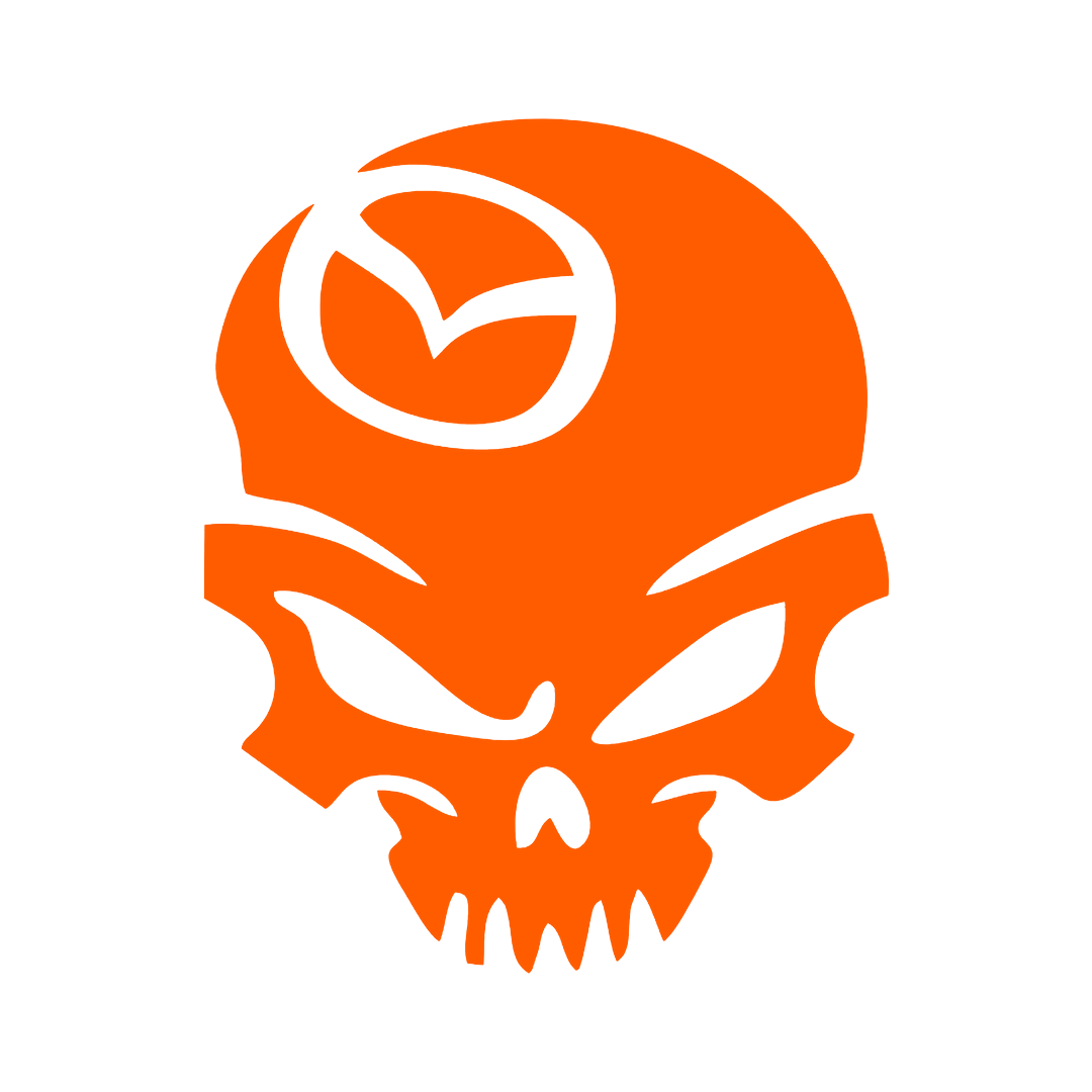 Sticker - MAZDA SKULL 2