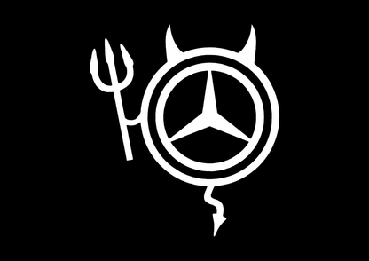 Sticker - MERCEDES DEVIL