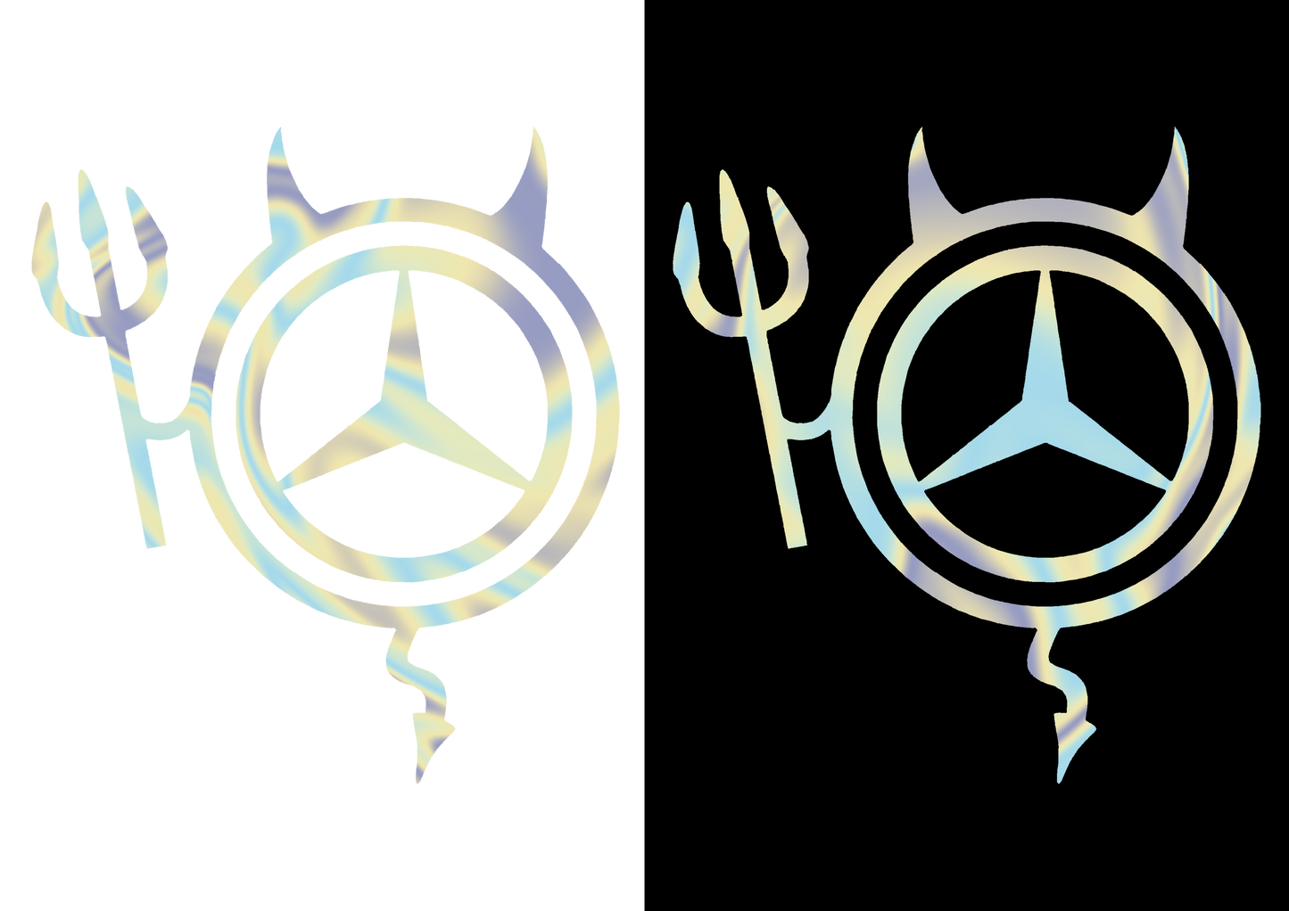 Sticker - MERCEDES DEVIL