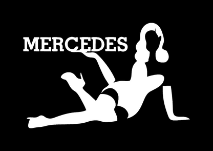 Sticker - MERCEDES GIRL 1