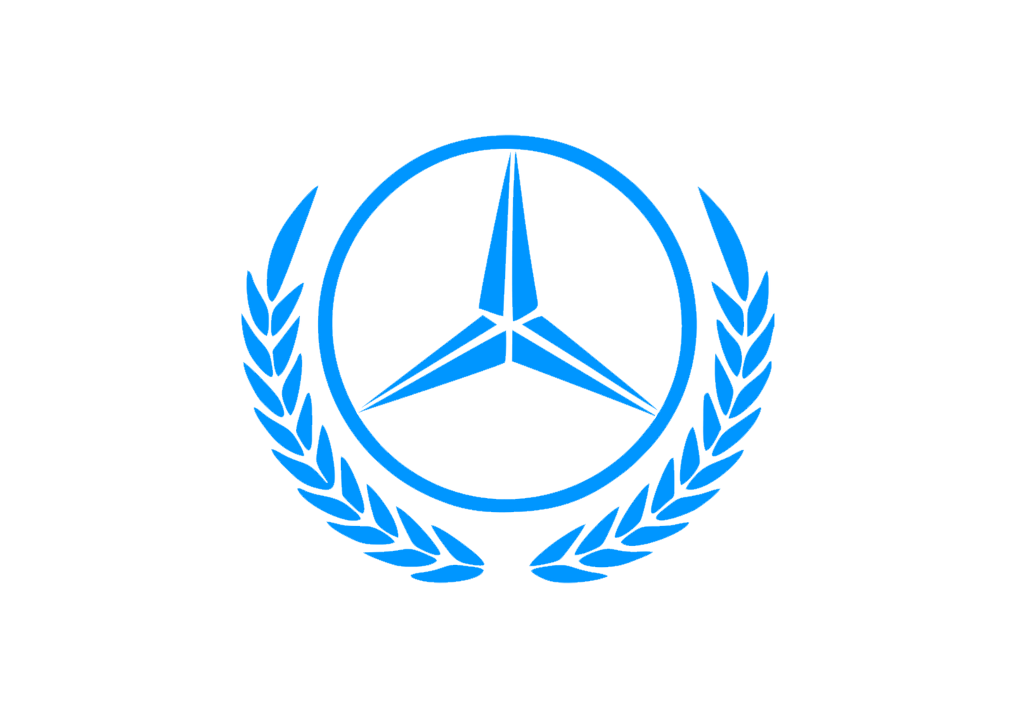 Sticker - MERCEDES LOGO 1