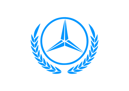 Sticker - MERCEDES LOGO 1