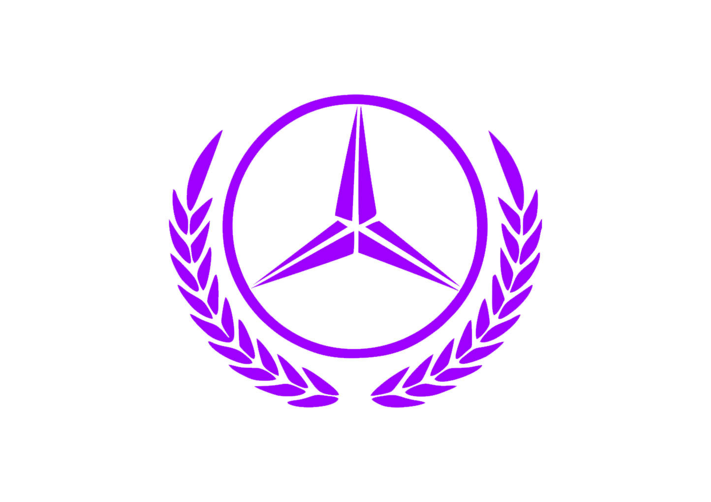 Sticker - MERCEDES LOGO 1