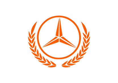Sticker - MERCEDES LOGO 1