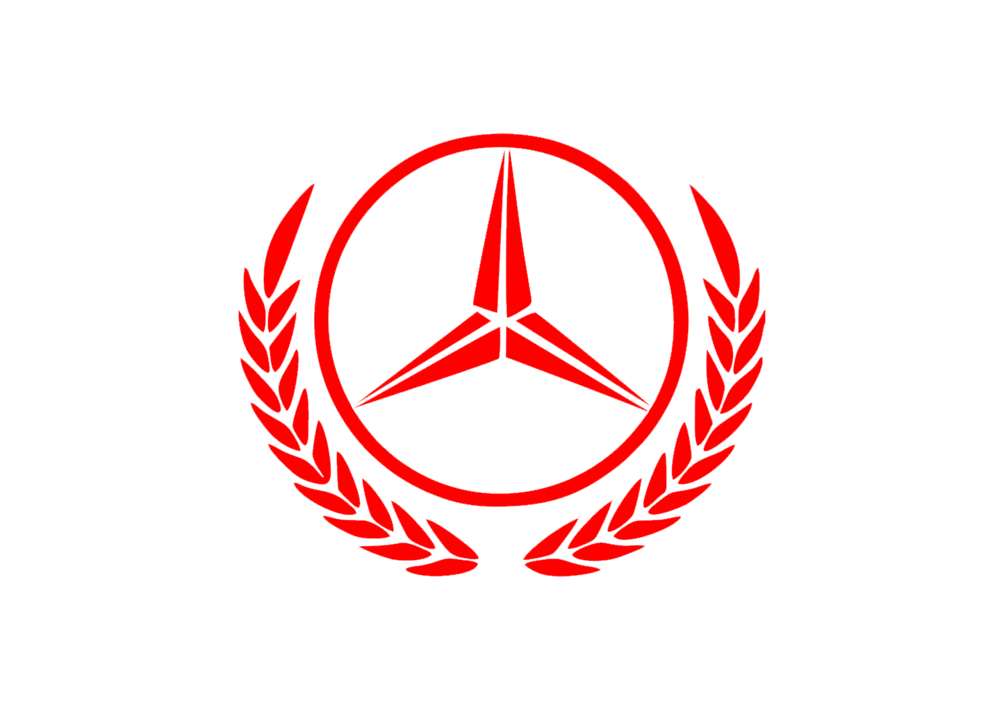 Sticker - MERCEDES LOGO 1