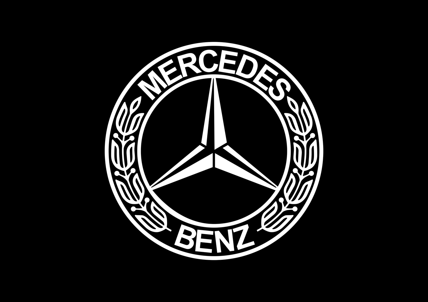 Sticker - MERCEDES LOGO 2