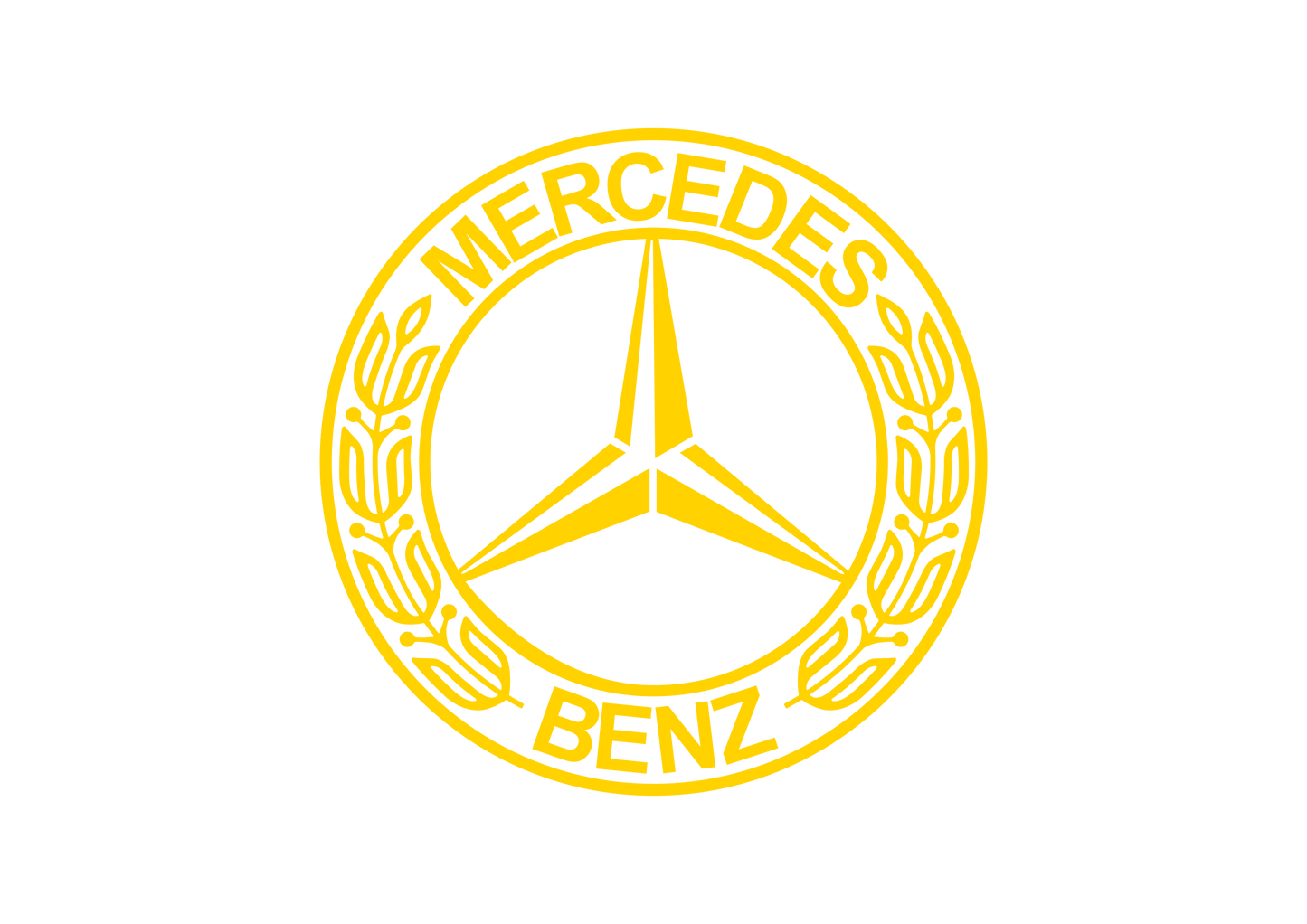 Sticker - MERCEDES LOGO 2