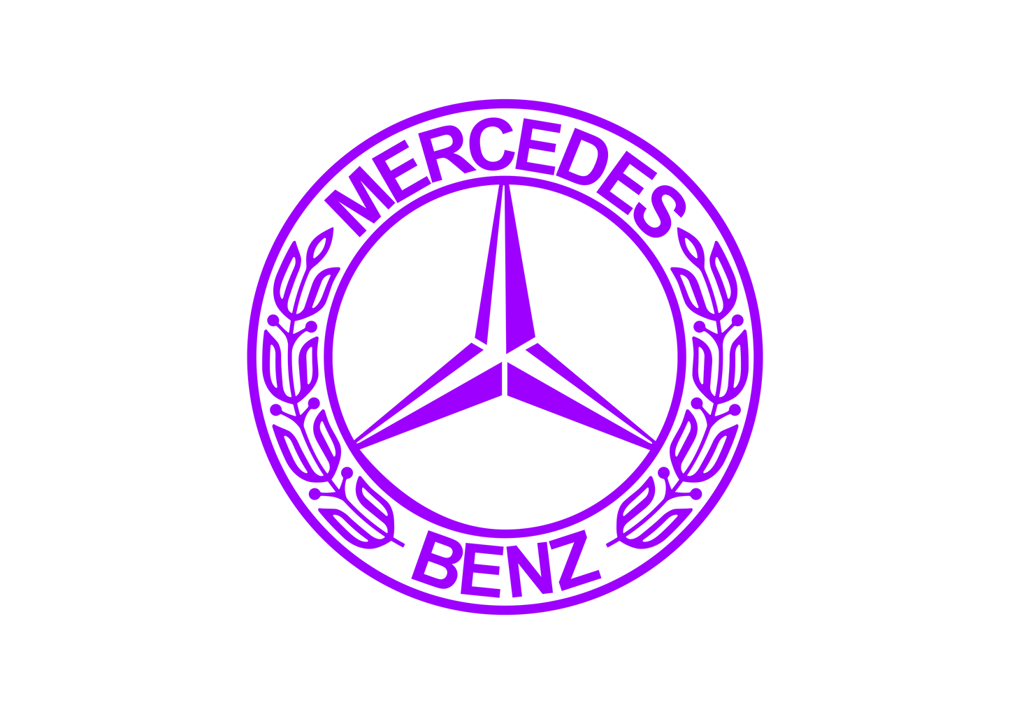 Sticker - MERCEDES LOGO 2