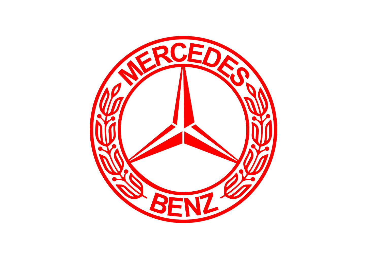 Sticker - MERCEDES LOGO 2