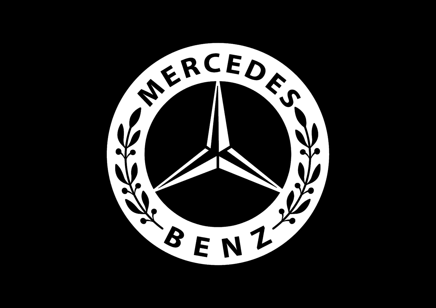 Sticker - MERCEDES LOGO 3