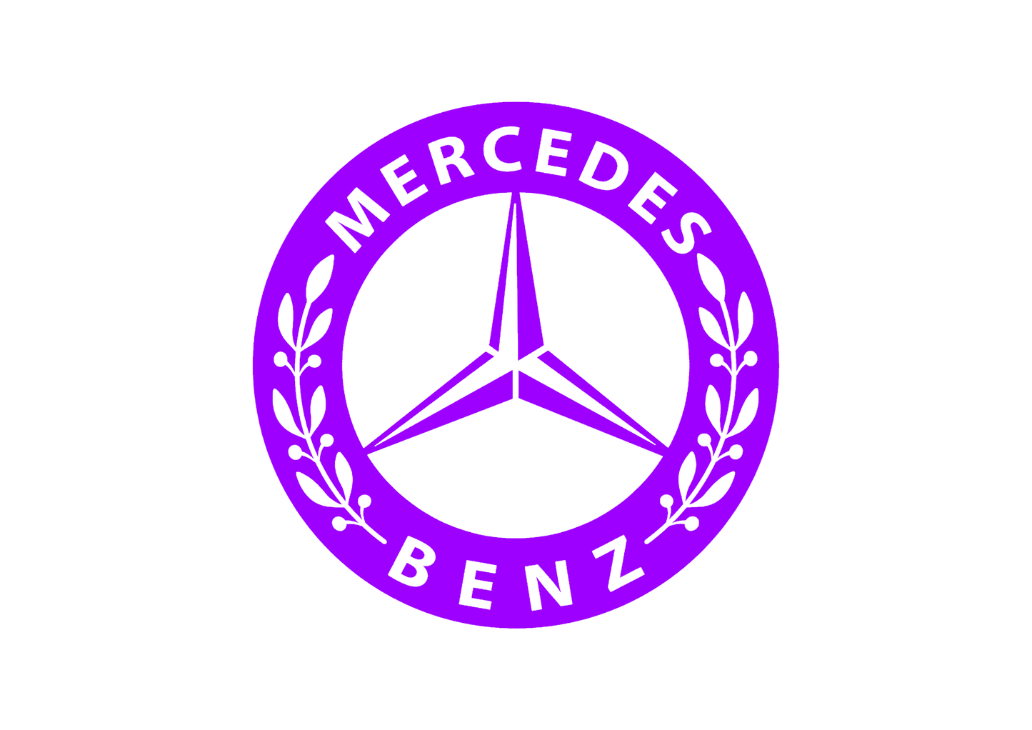 Sticker - MERCEDES LOGO 3