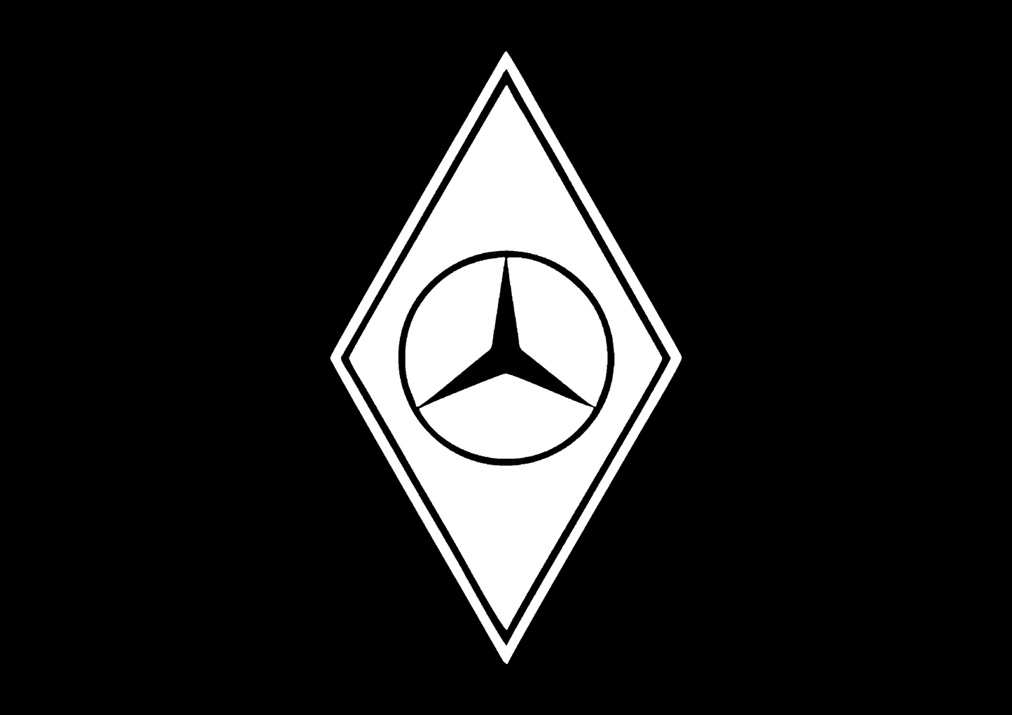 Sticker - MERCEDES LOGO 5