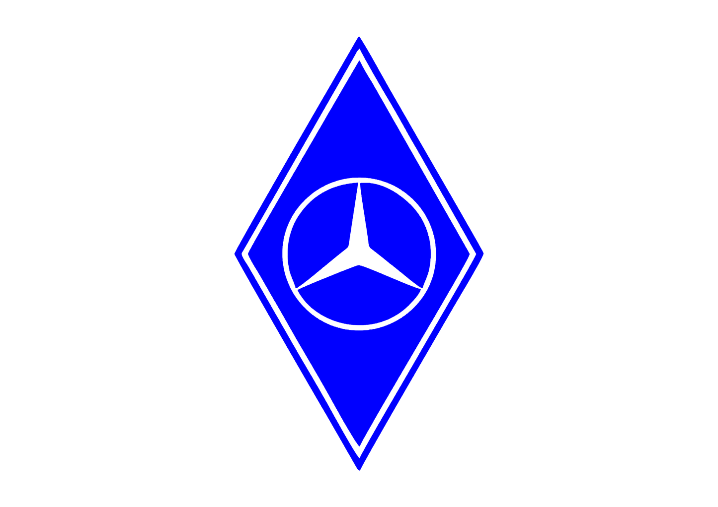 Sticker - MERCEDES LOGO 5