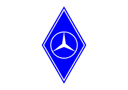 Sticker - MERCEDES LOGO 5