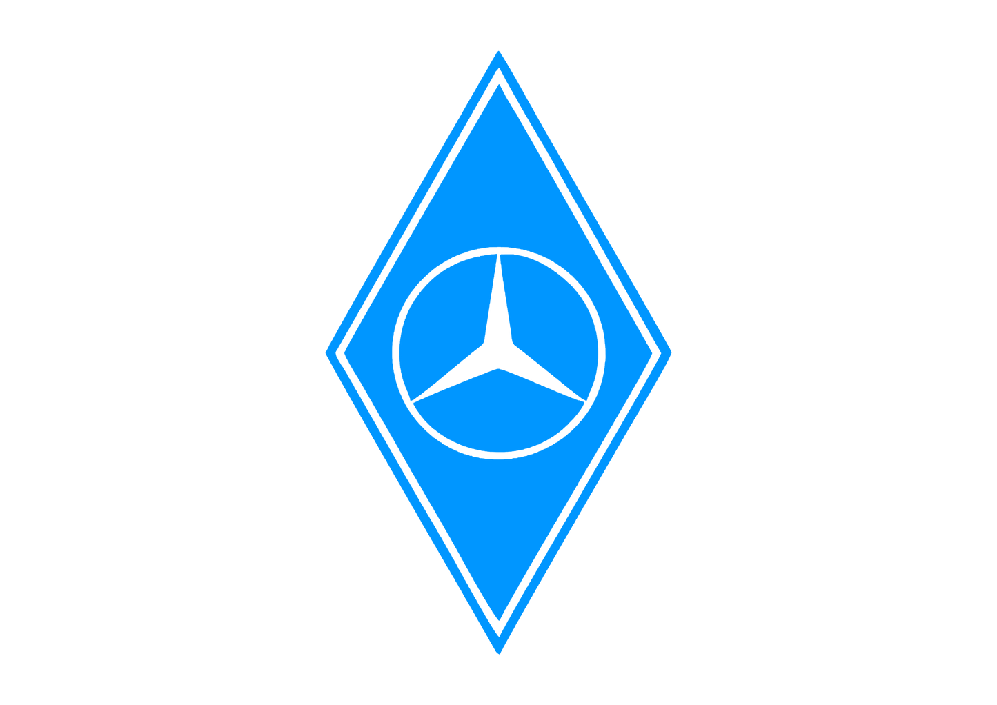 Sticker - MERCEDES LOGO 5