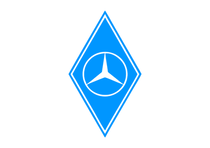 Sticker - MERCEDES LOGO 5
