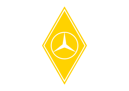 Sticker - MERCEDES LOGO 5