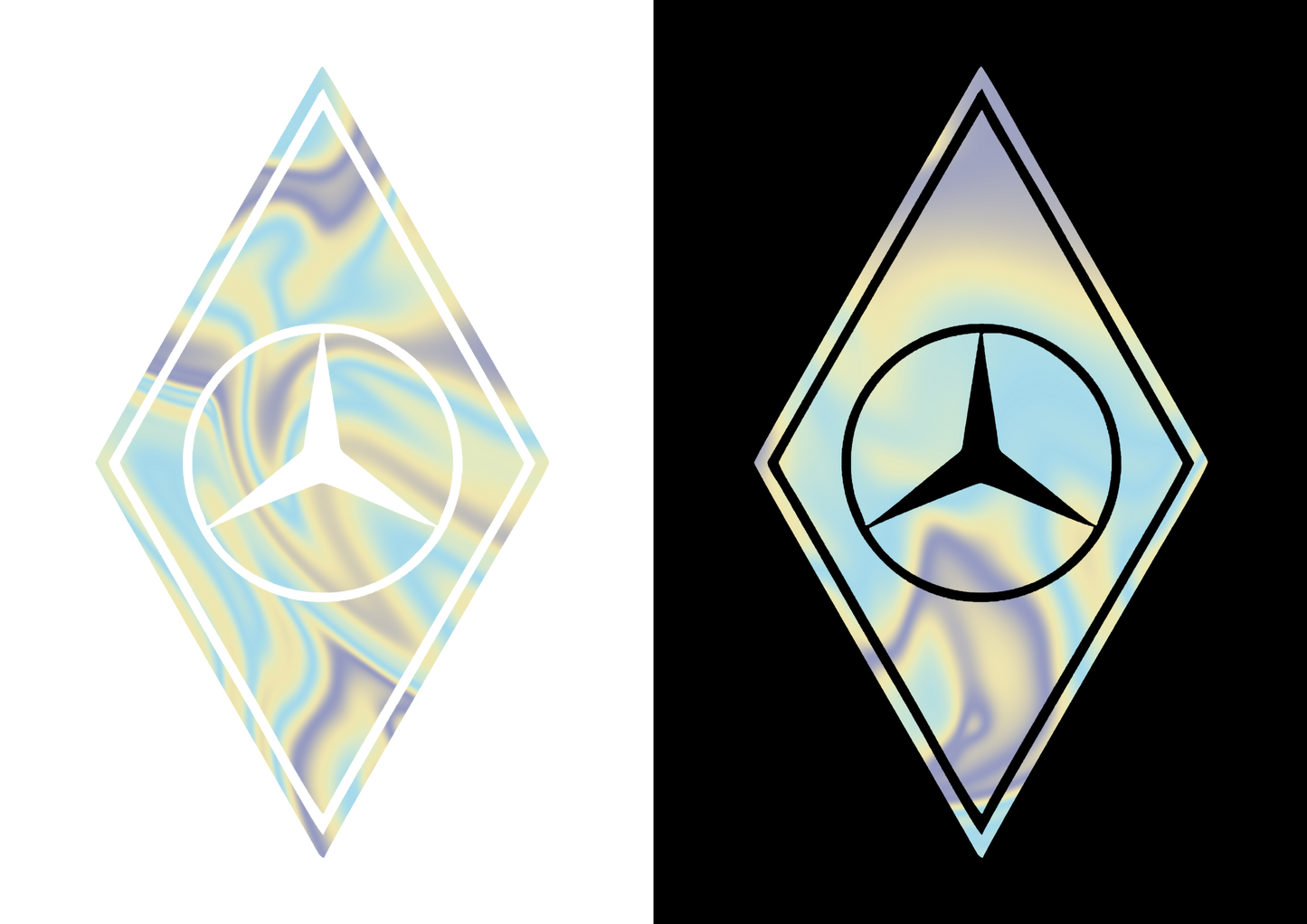 Sticker - MERCEDES LOGO 5
