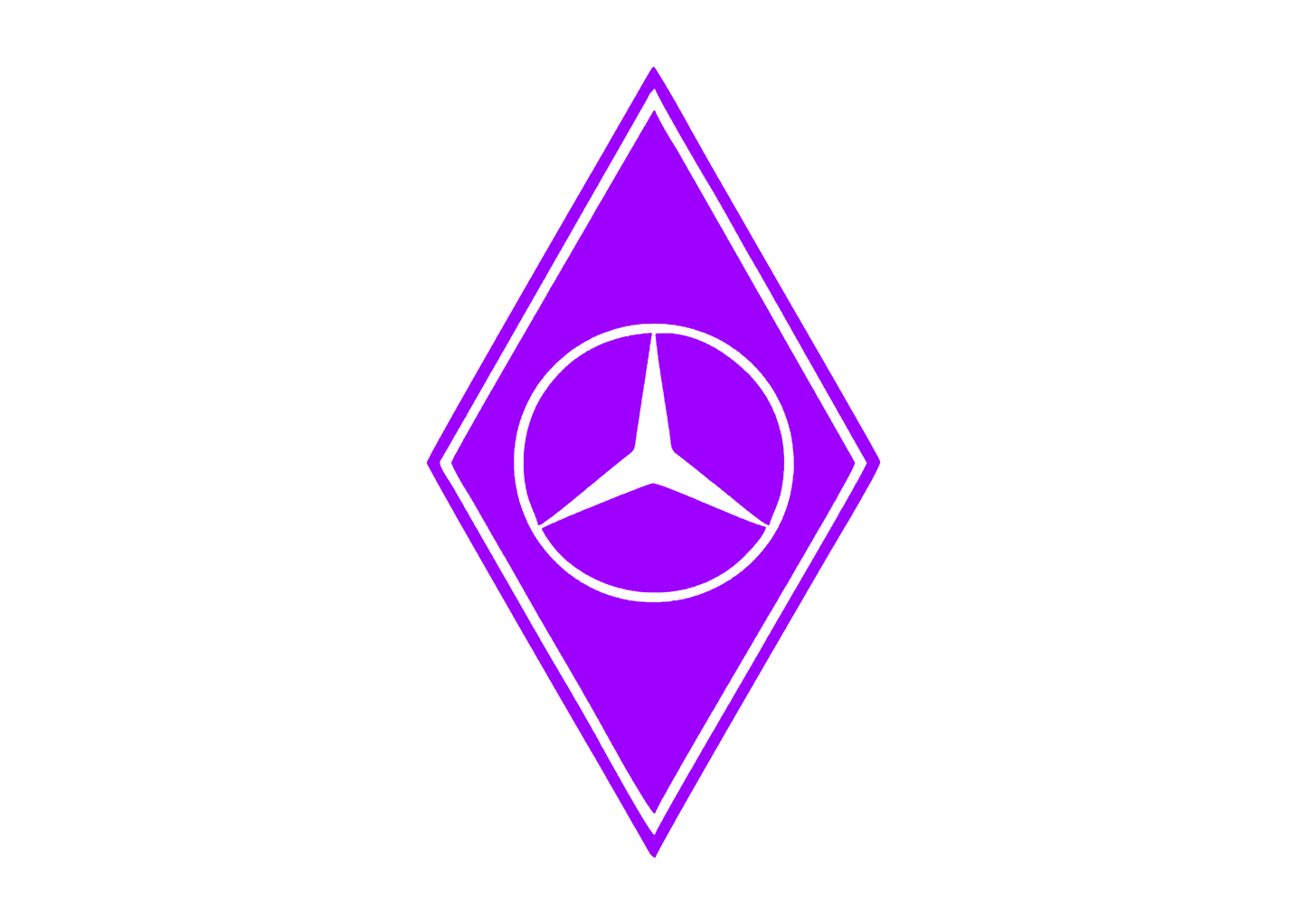 Sticker - MERCEDES LOGO 5