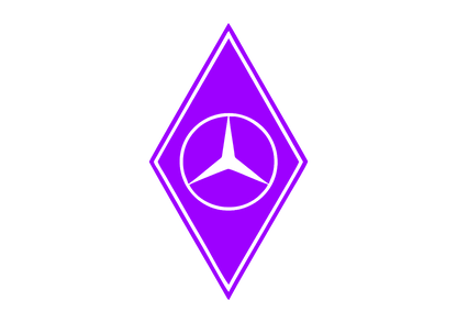 Sticker - MERCEDES LOGO 5