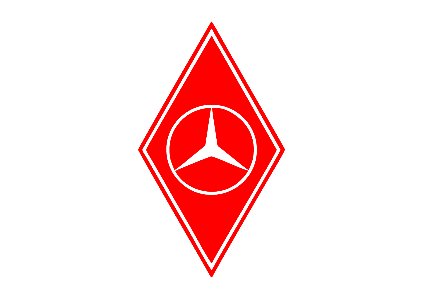 Sticker - MERCEDES LOGO 5