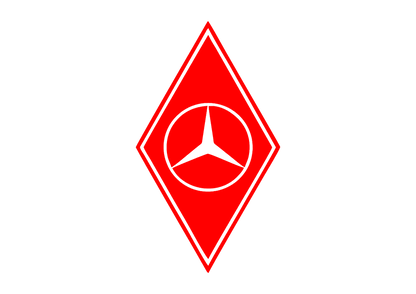 Sticker - MERCEDES LOGO 5