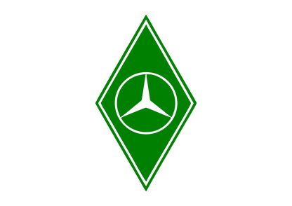 Sticker - MERCEDES LOGO 5