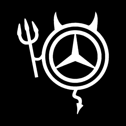 Sticker - MERCEDES DEVIL
