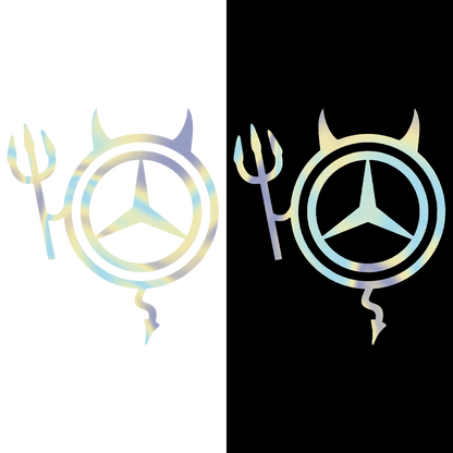 Sticker - MERCEDES DEVIL