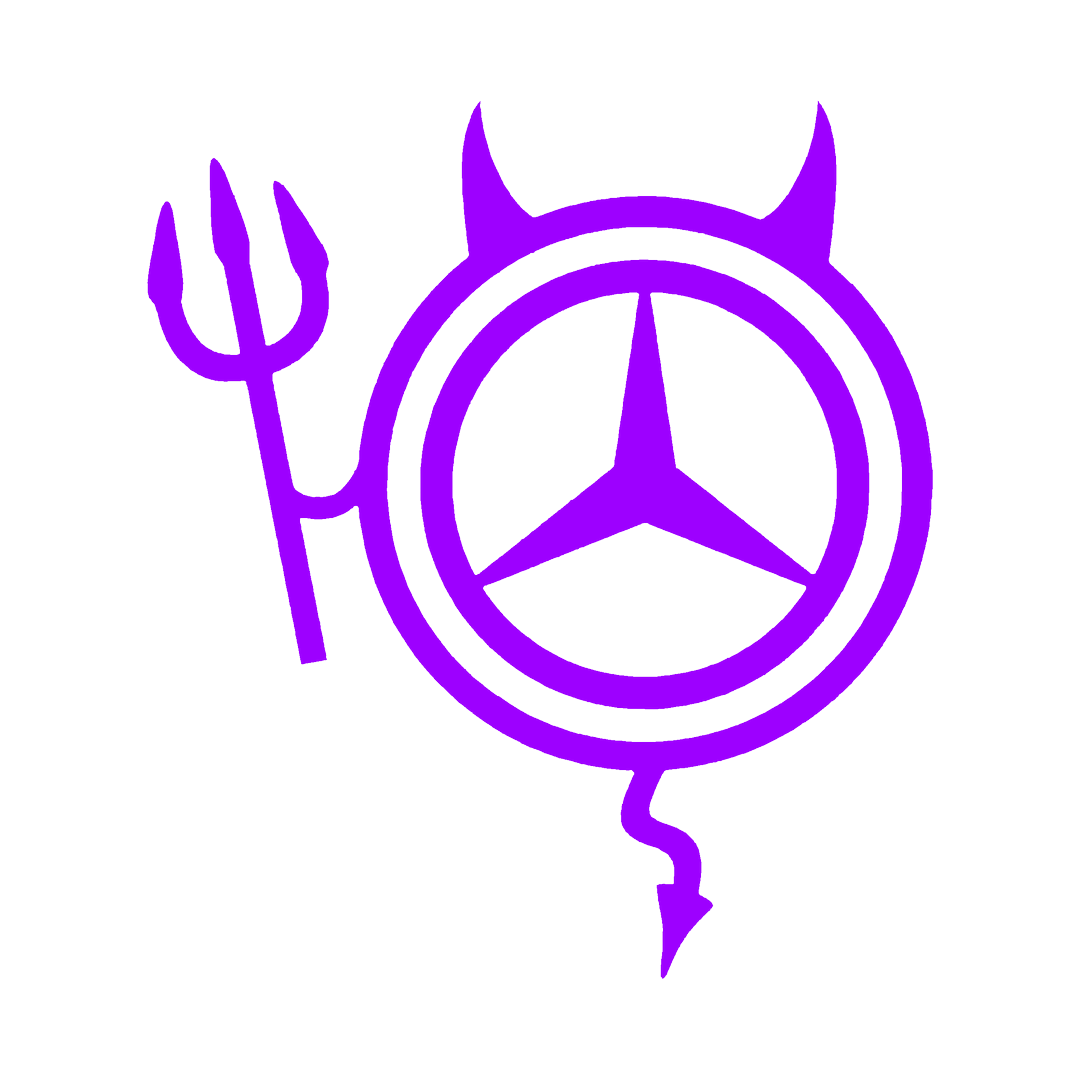Sticker - MERCEDES DEVIL