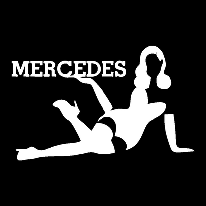 Sticker - MERCEDES GIRL