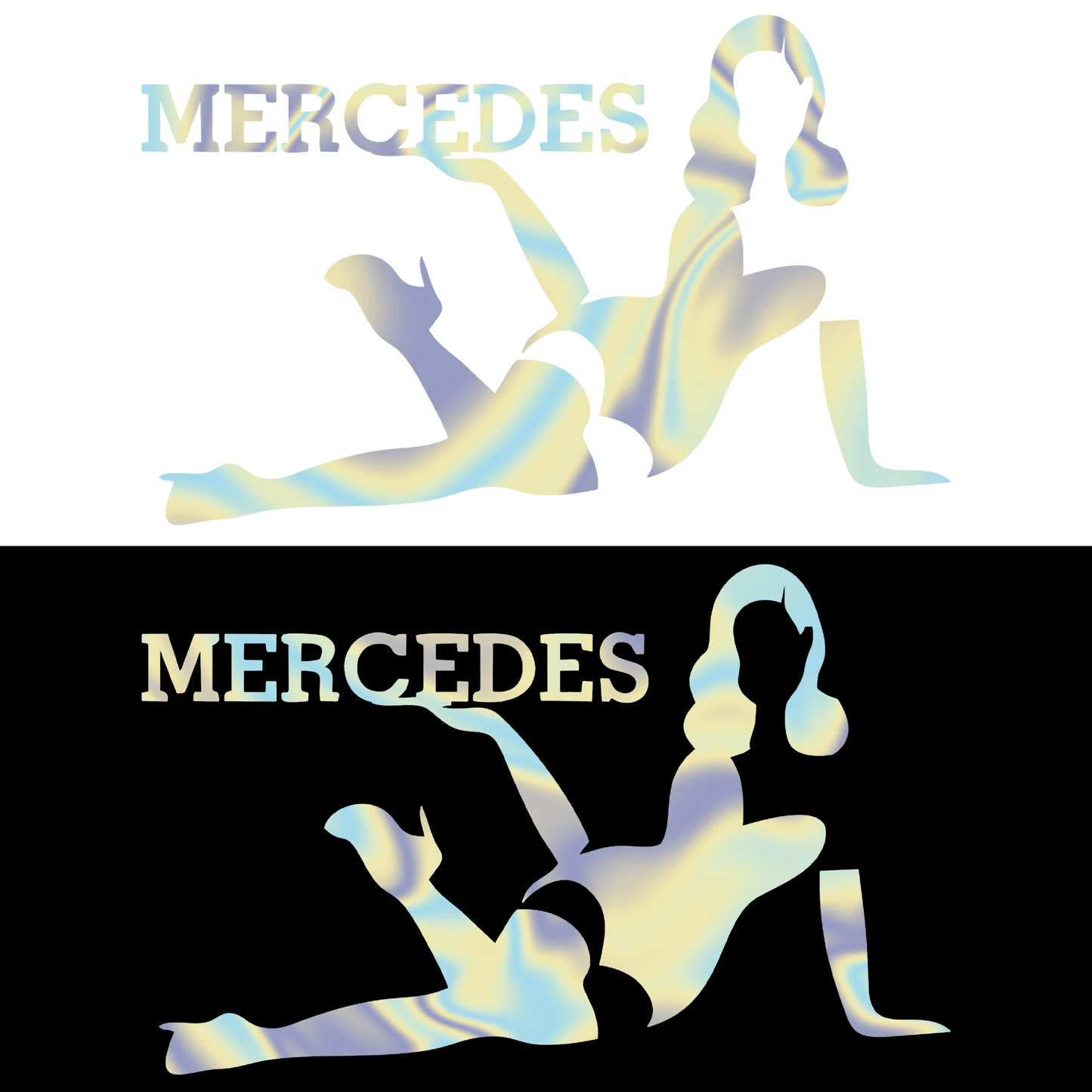 Sticker - MERCEDES GIRL