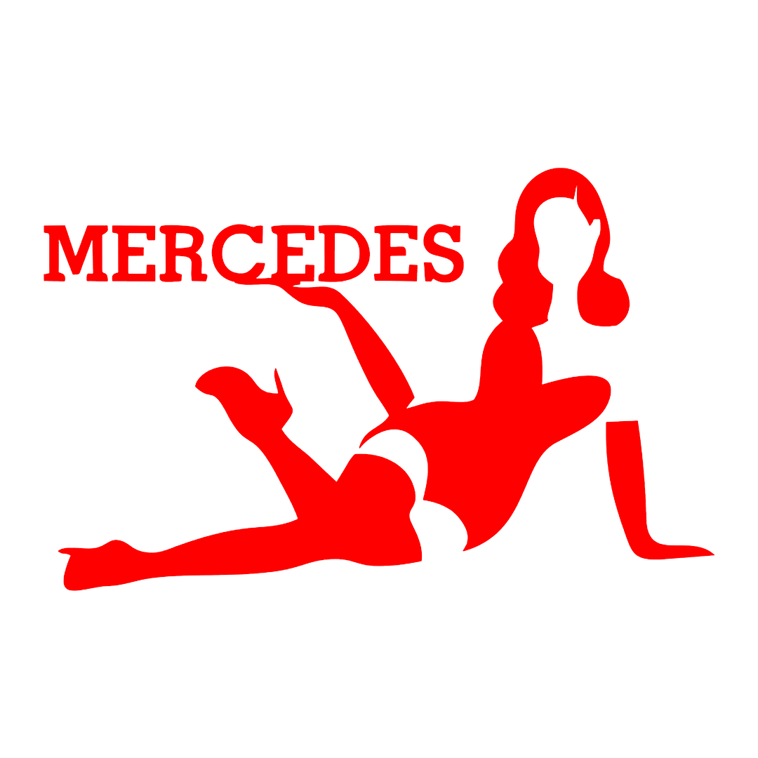 Sticker - MERCEDES GIRL