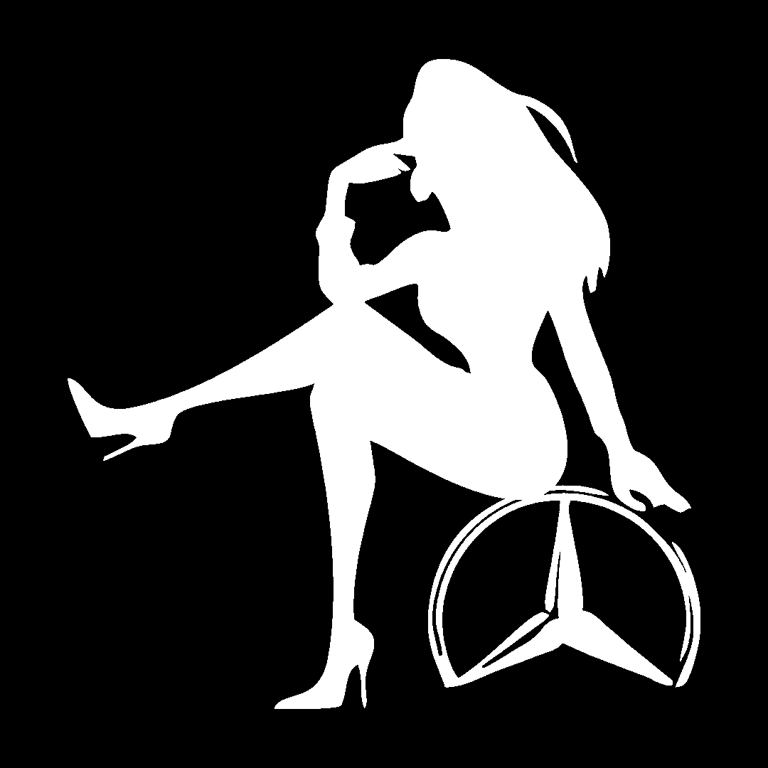 Sticker - MERCEDES GIRL 2