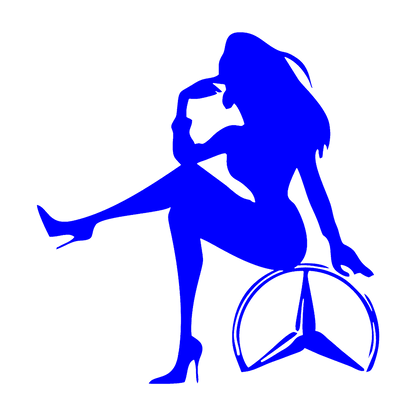 Sticker - MERCEDES GIRL 2