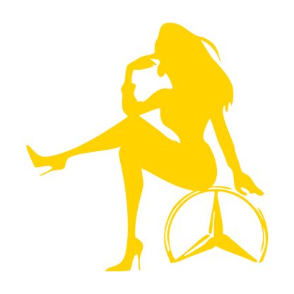 Sticker - MERCEDES GIRL 2