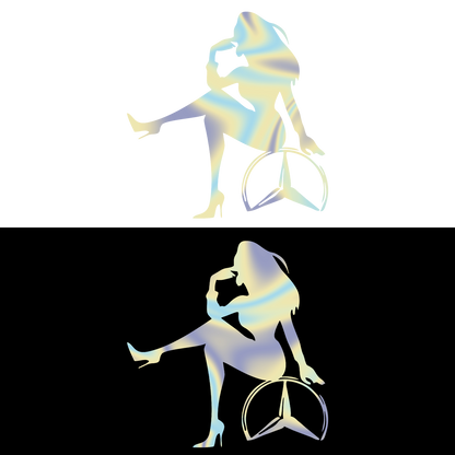 Sticker - MERCEDES GIRL 2