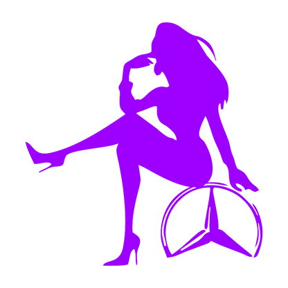 Sticker - MERCEDES GIRL 2