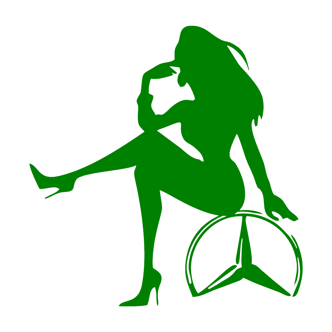 Sticker - MERCEDES GIRL 2