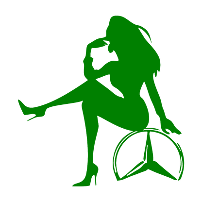 Sticker - MERCEDES GIRL 2