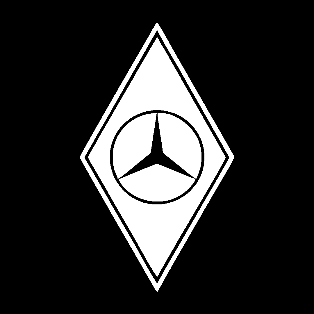 Sticker - MERCEDES LOGO 5