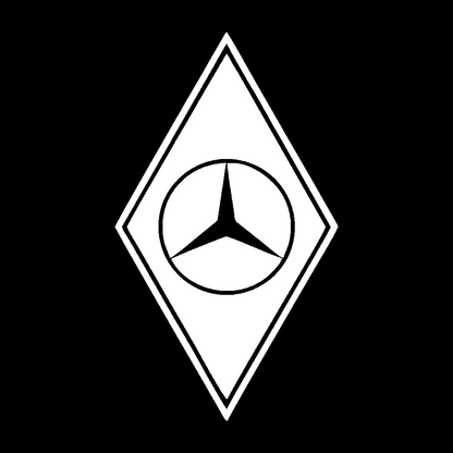 Sticker - MERCEDES LOGO 5