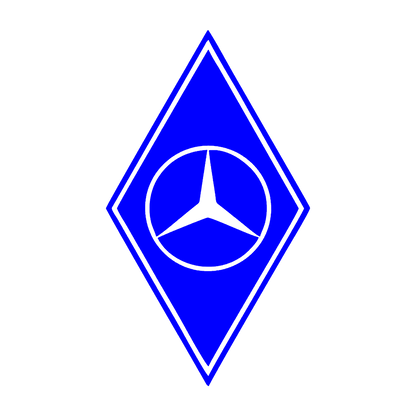 Sticker - MERCEDES LOGO 5