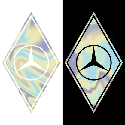 Sticker - MERCEDES LOGO 5