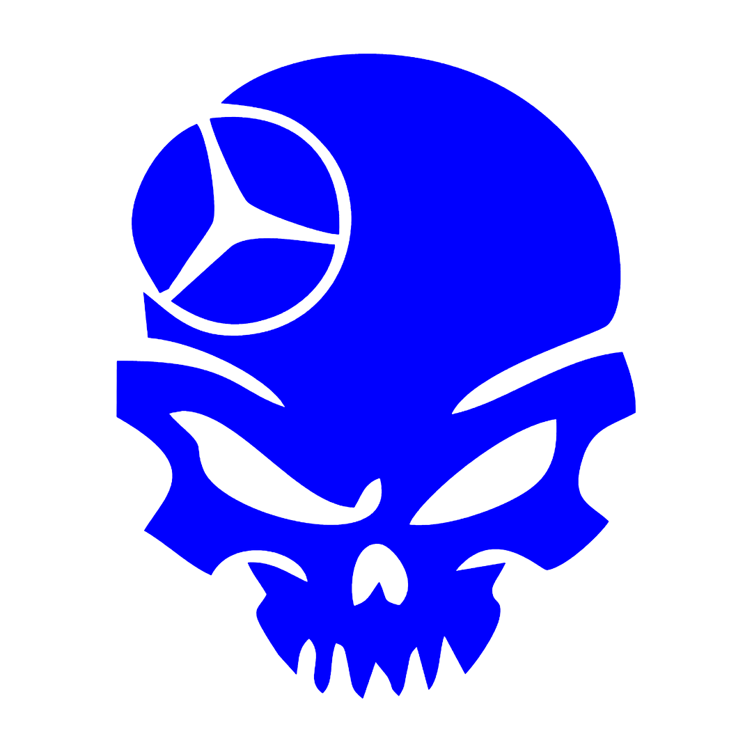 Sticker - MERCEDES SKULL 4