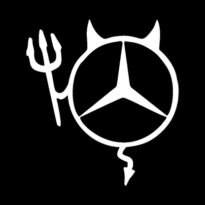 Sticker - MERCEDES DEVIL 2